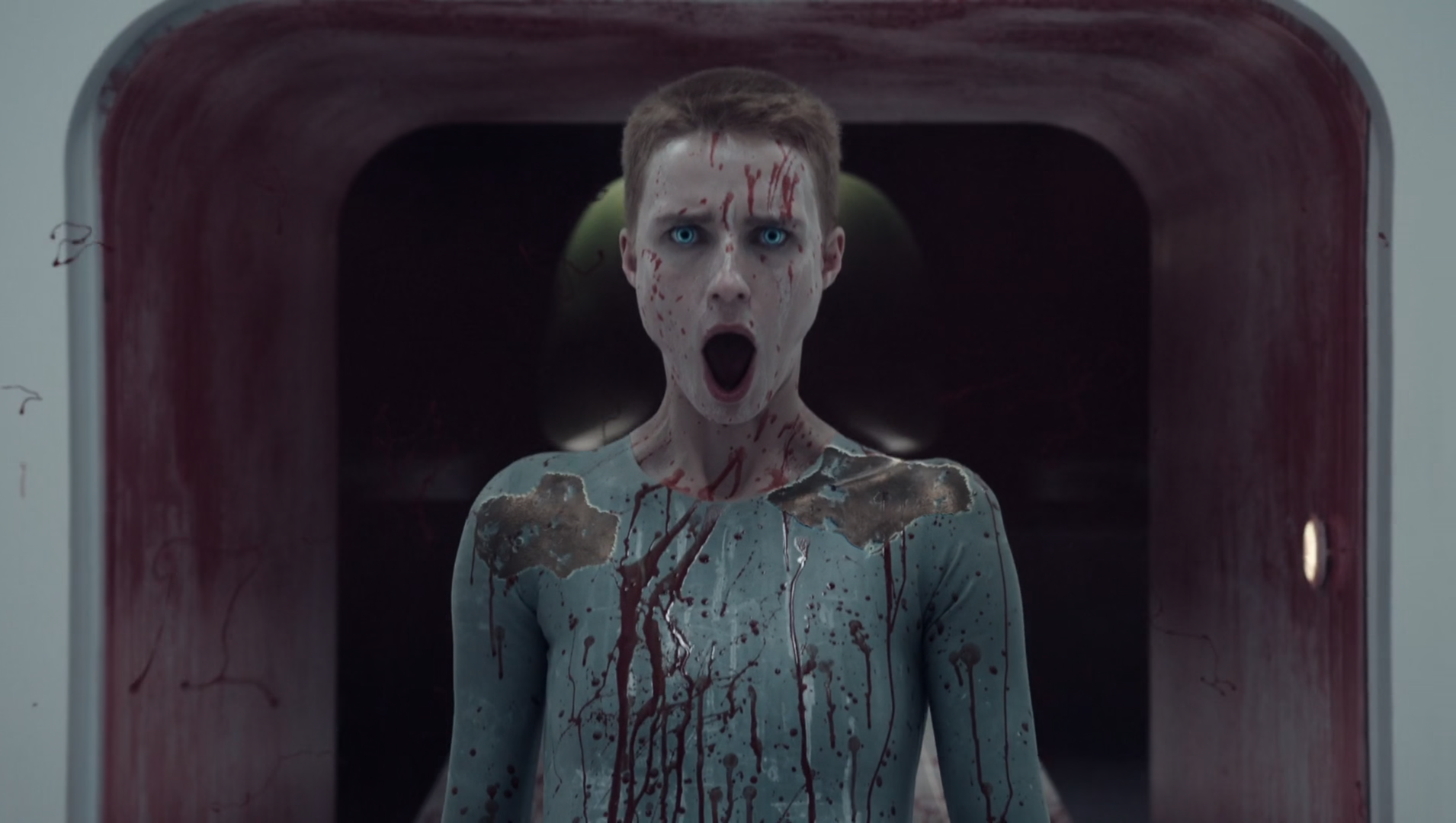This meme is an image of a character from the TV show "The 100" with a shocked expression, but covered in blood and gore. The text "I've been stabbed 17 times" is written in a humorous, exaggerated tone, implying that the character is overreacting to a minor injury. The meme is likely used to express mock outrage or hyperbole in response to a minor setback.